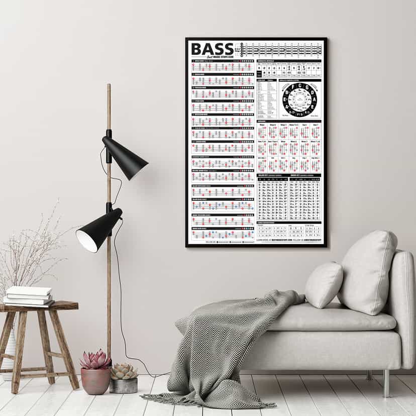 The Essential Bass Theory Reference Poster