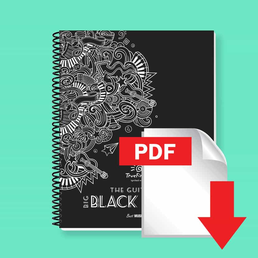 The Guitarist’s Big Black Book [97 Page Downloadable PDF]