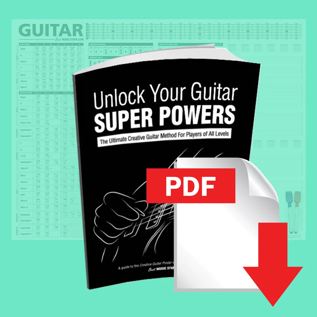 💰 FREEBIES: Unlock Your Guitar Super Powers [First 2 Chapters FREE]